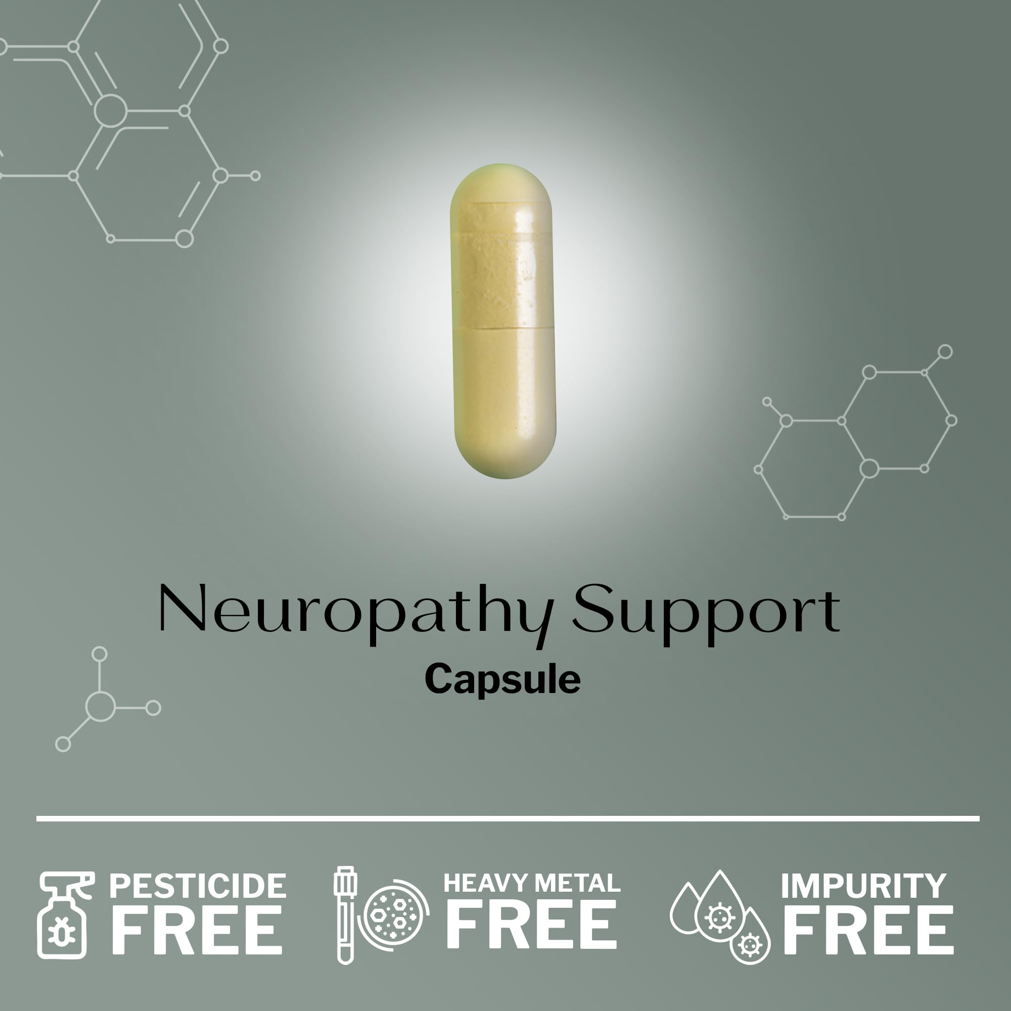 SugarMD Neuropathy Support Supplement on a kitchen counter