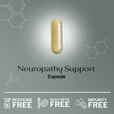 SugarMD Neuropathy Support Supplement with a measuring spoon