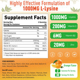 SUGAWITA L-Lysine Gummies nutritional information
