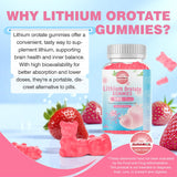 SUGAWITA Lithium Orotate Gummies close-up of gummies