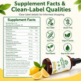 Suiyilary Ashwagandha Herbal Supplement 60ML bottle back view