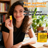 Suiyilary Feminine Balance Gummies in a bowl