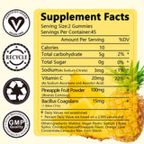 Suiyilary Feminine Balance Gummies pineapple flavour close-up