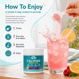 Suiyilary Magnesium Glycinate Powder Raspberry Lemonade lifestyle scene