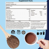 Suiyilary Mushroom Cocoa 113g ingredients list on packaging
