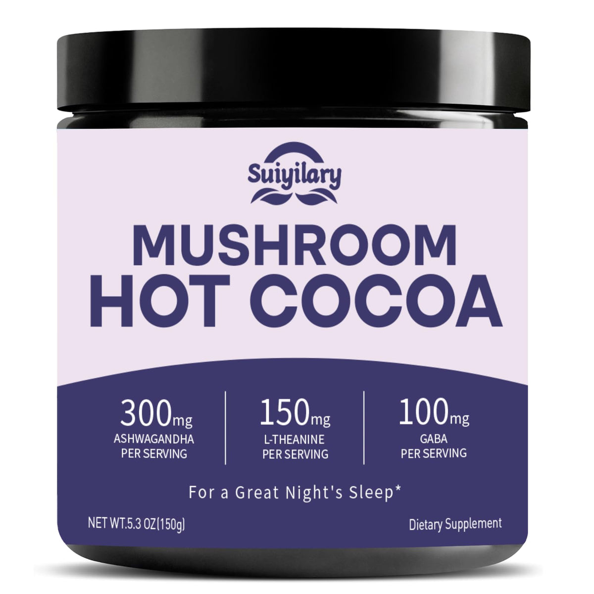 Suiyilary Mushroom Cocoa Powder Blend 209g front view