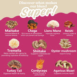 Suiyilary Mushroom Coffee Powder Blend packaging