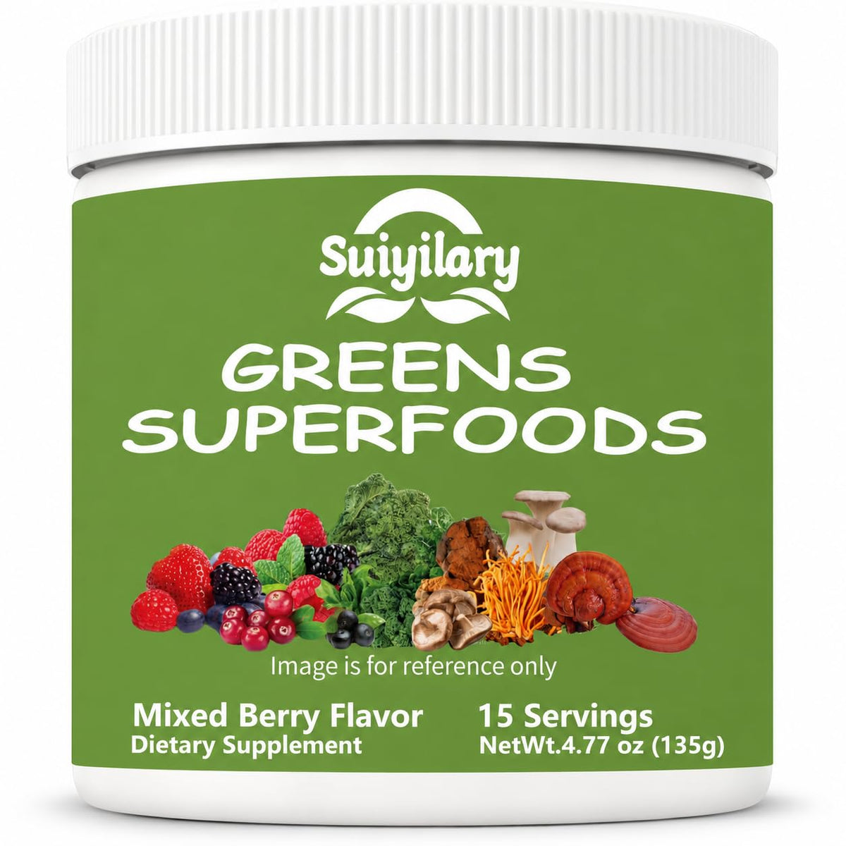 Suiyilary Spirulina Superfood Blend 191g front view