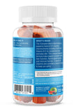 SUKU Men's Multivitamin Gummies nutritional information on back