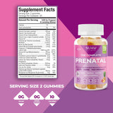 SUKU Prenatal Vitamins Gummies nutritional information
