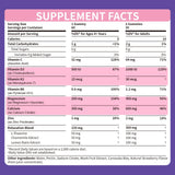 SumDIP Magnesium Glycinate Gummies 200mg with a measuring spoon