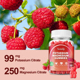 SumDIP Potassium Magnesium Gummies with a measuring spoon