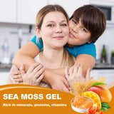 SumDIP Sea Moss Gel 789g with fresh fruits and ingredients