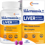 Summatah Akkermansia Liver 60 capsules front view