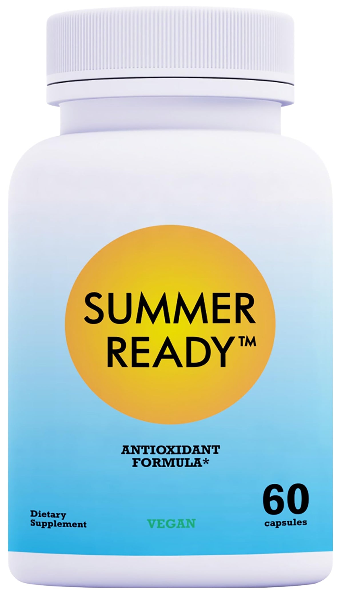 Summer Ready Vitamin B3 supplement front view with packaging