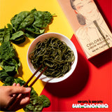 Sun Chlorella Chlorella Noodles preparation process