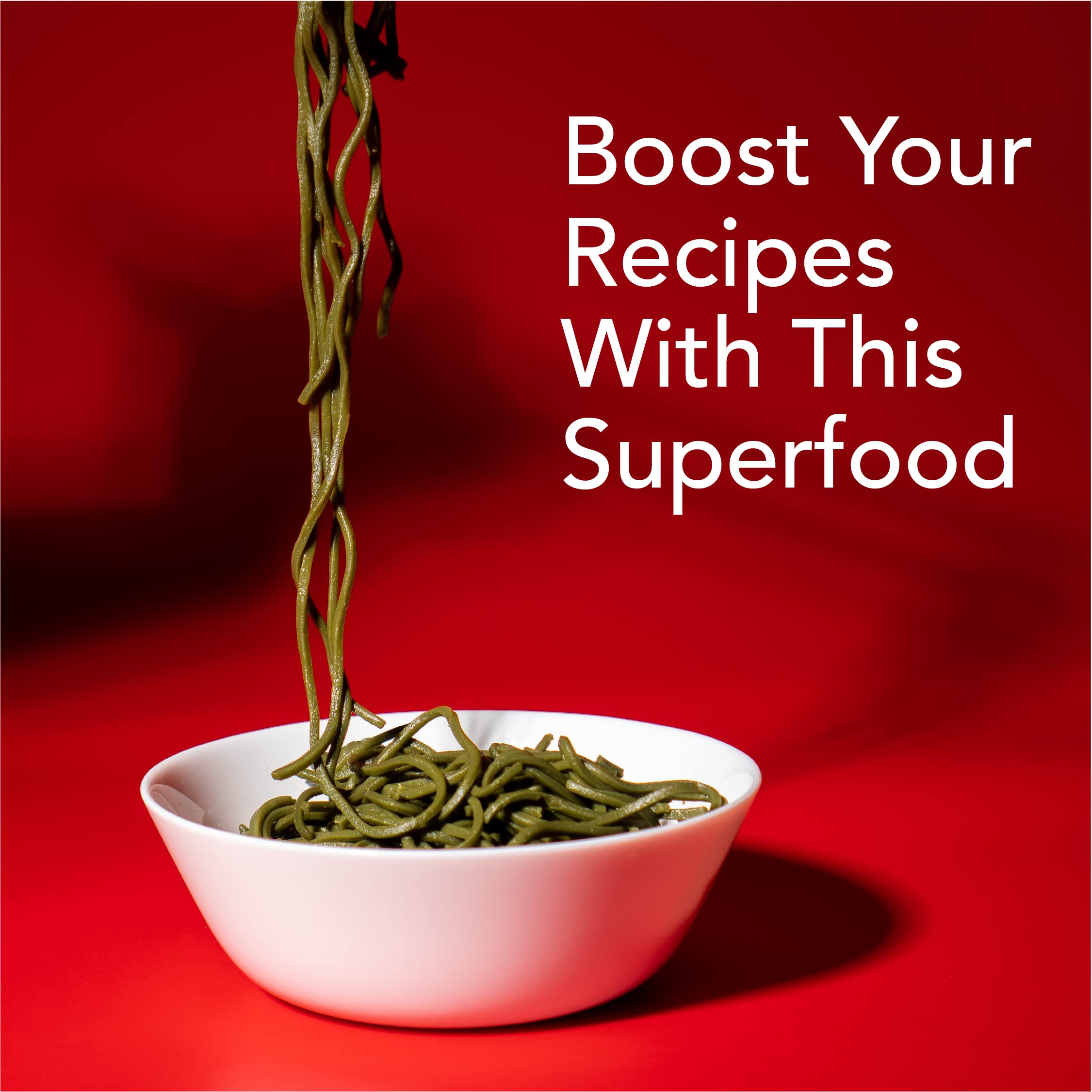 Sun Chlorella Chlorella Noodles with vegetables