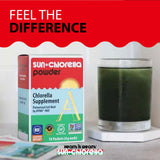 Sun Chlorella Chlorella Powder serving suggestion