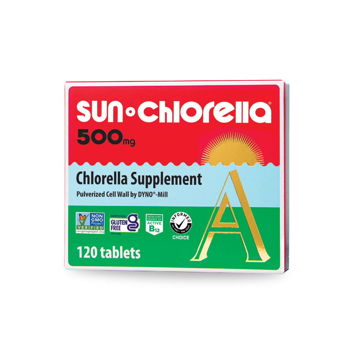 Sun Chlorella Chlorella Tablets 60g front view