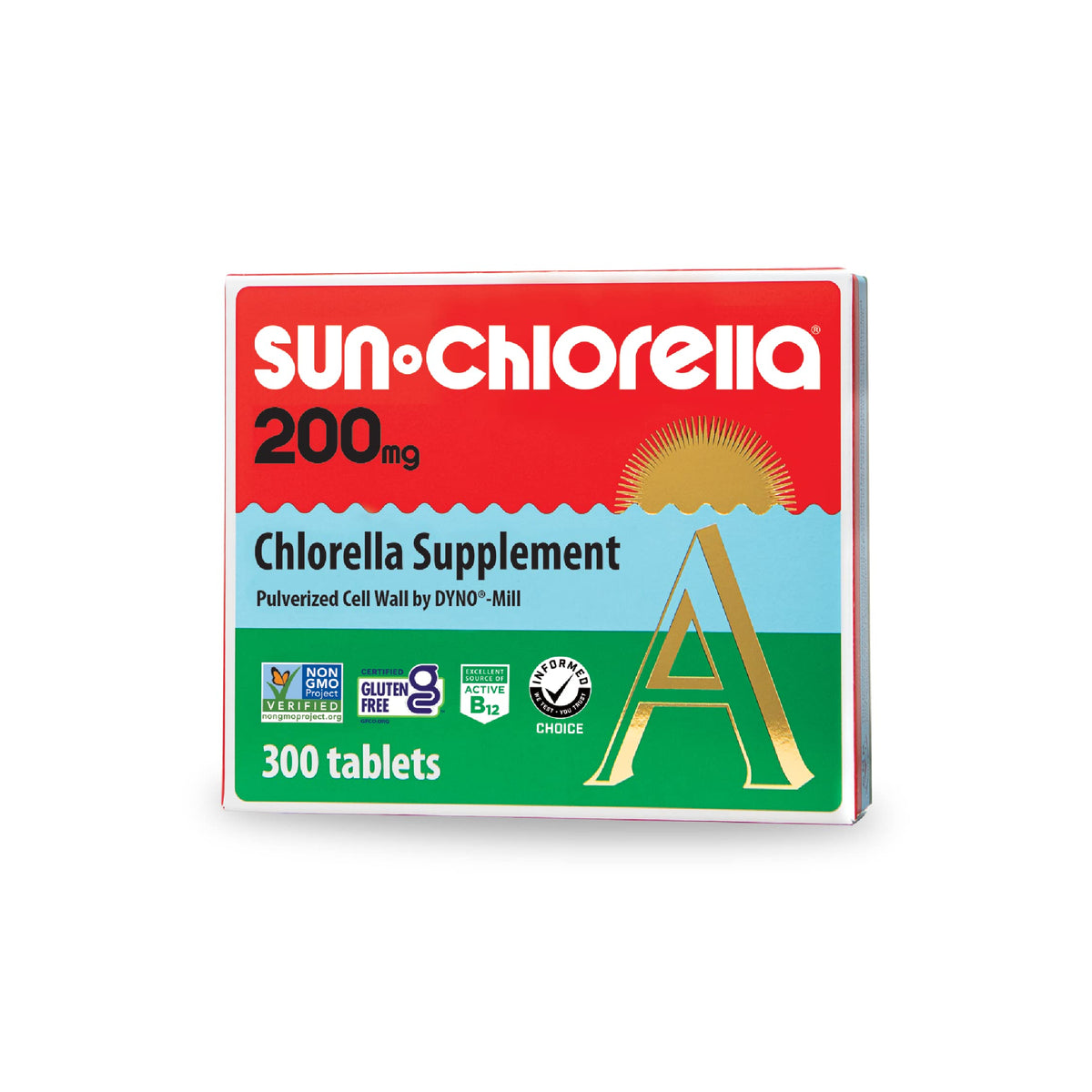Sun Chlorella Chlorella Tablets 86g front view packaging