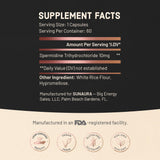 SUNAURA Spermidine 10mg Capsules bottle with label
