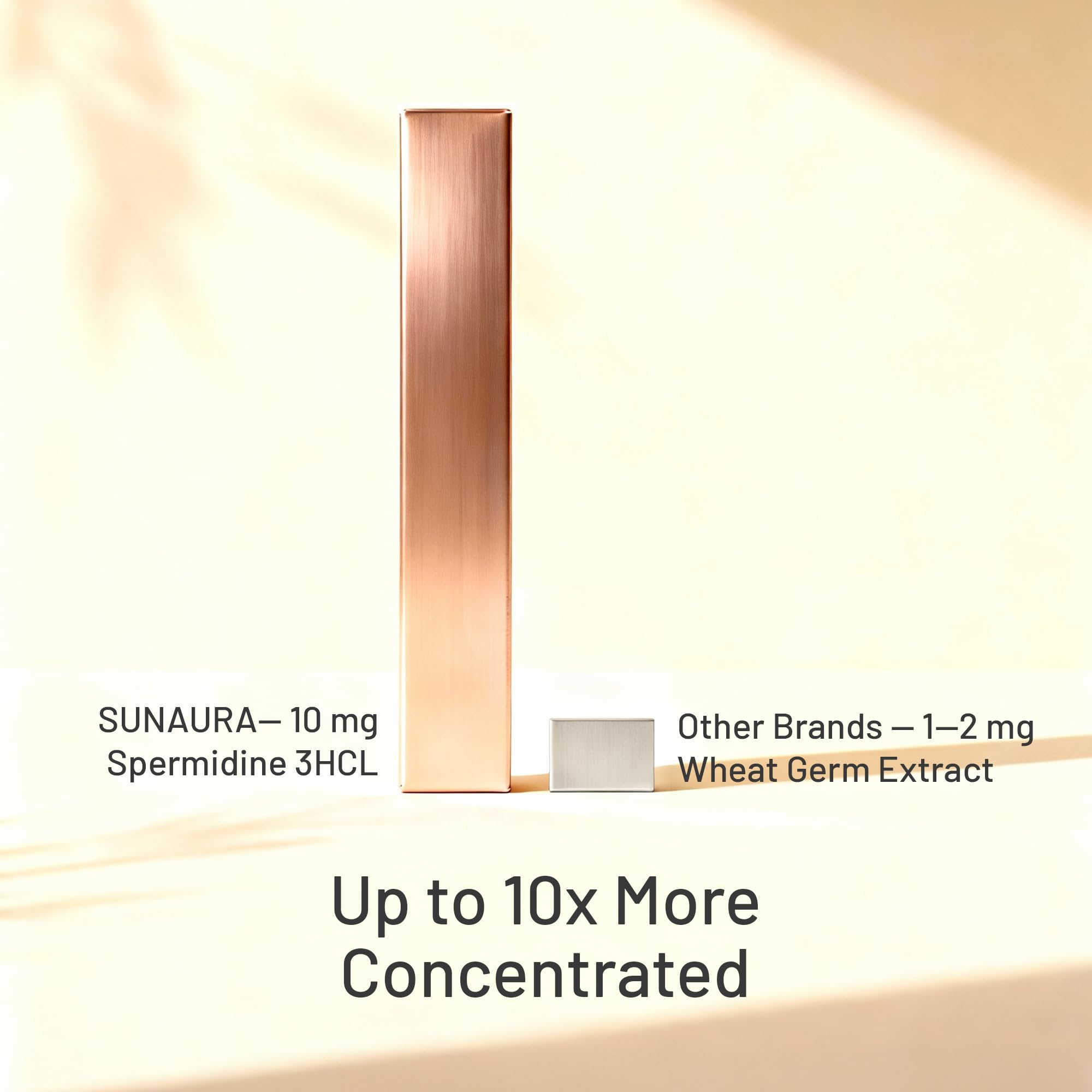 SUNAURA Spermidine 10mg Capsules side view