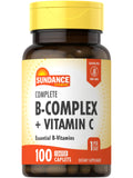 Sundance B-Complex Vitamins with Vitamin C front view of packaging