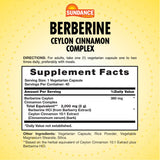 Sundance Berberine Ceylon Cinnamon Complex Capsules side view