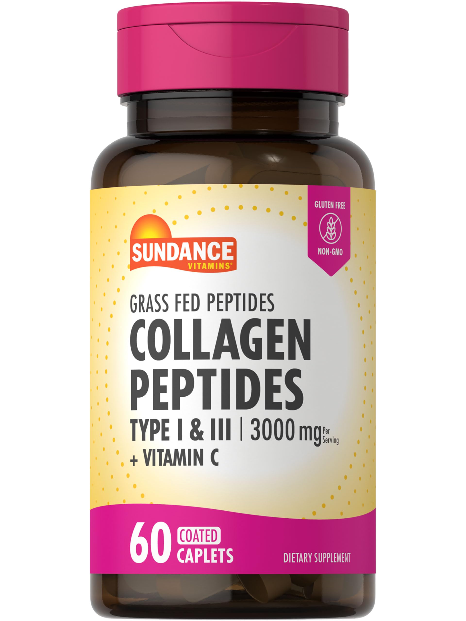 Sundance Collagen Supplement 3000mg front view of packaging