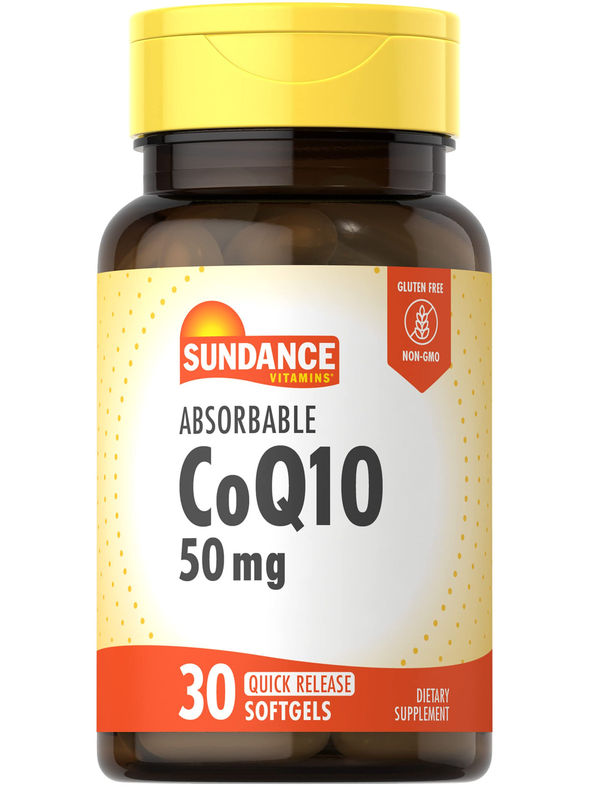 Sundance CoQ10 Softgels front view packaging