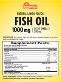 Sundance Fish Oil Softgels showing softgel capsules