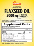 Sundance Flax Seed Oil bottle side view
