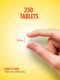 Sundance Folic Acid supplement back view with nutritional information