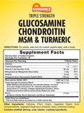 Sundance Glucosamine Chondroitin caplets side view showing caplet size