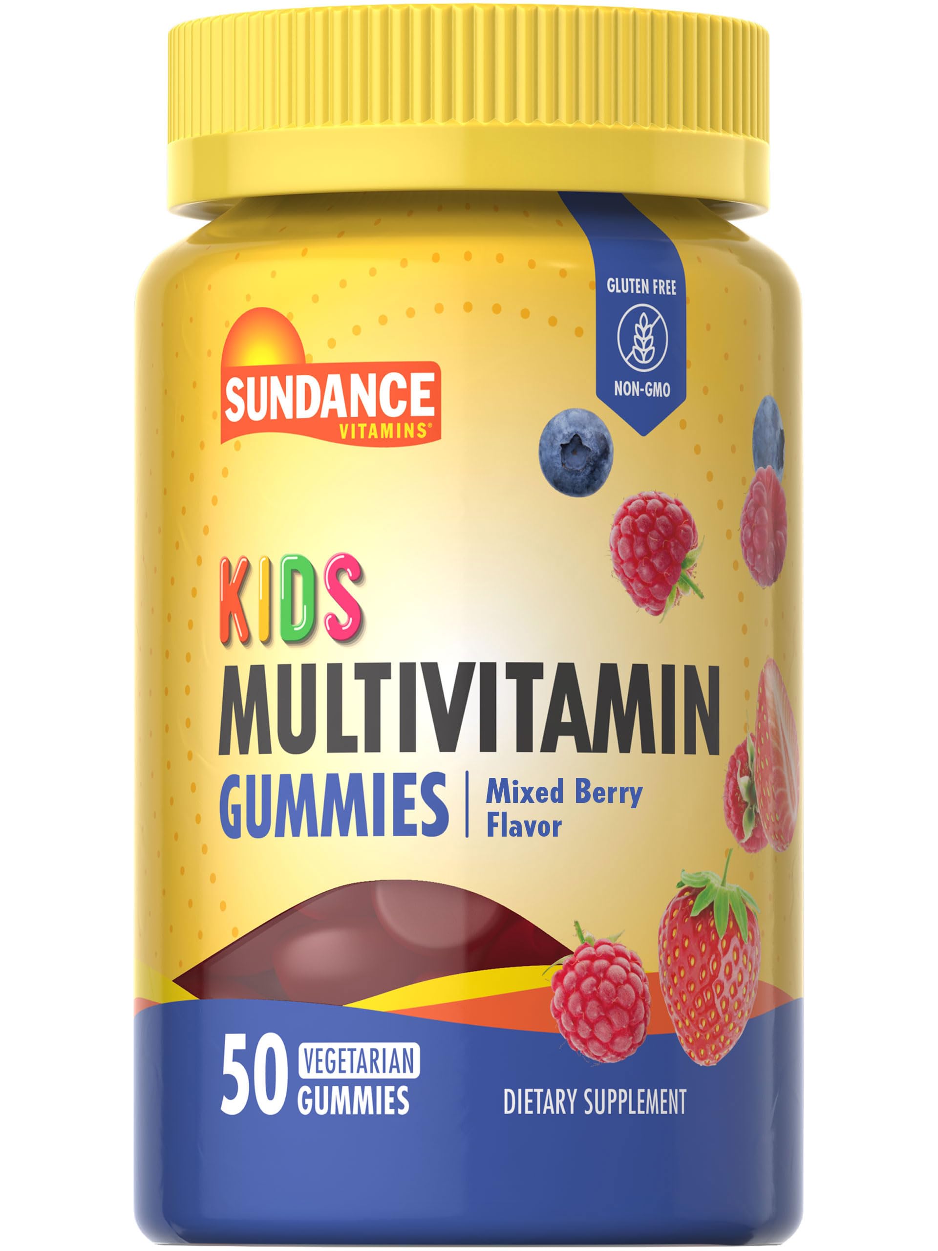 Sundance Kid’s Multivitamin Gummies front view packaging