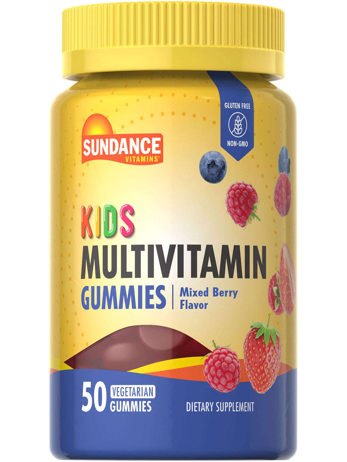 Sundance Kid’s Multivitamin Gummies front view packaging