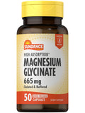 Sundance Magnesium Glycinate Capsules 120mg front view