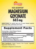 Sundance Magnesium Glycinate Capsules 120mg side view