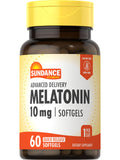 Sundance Melatonin 10mg Softgels front view with packaging