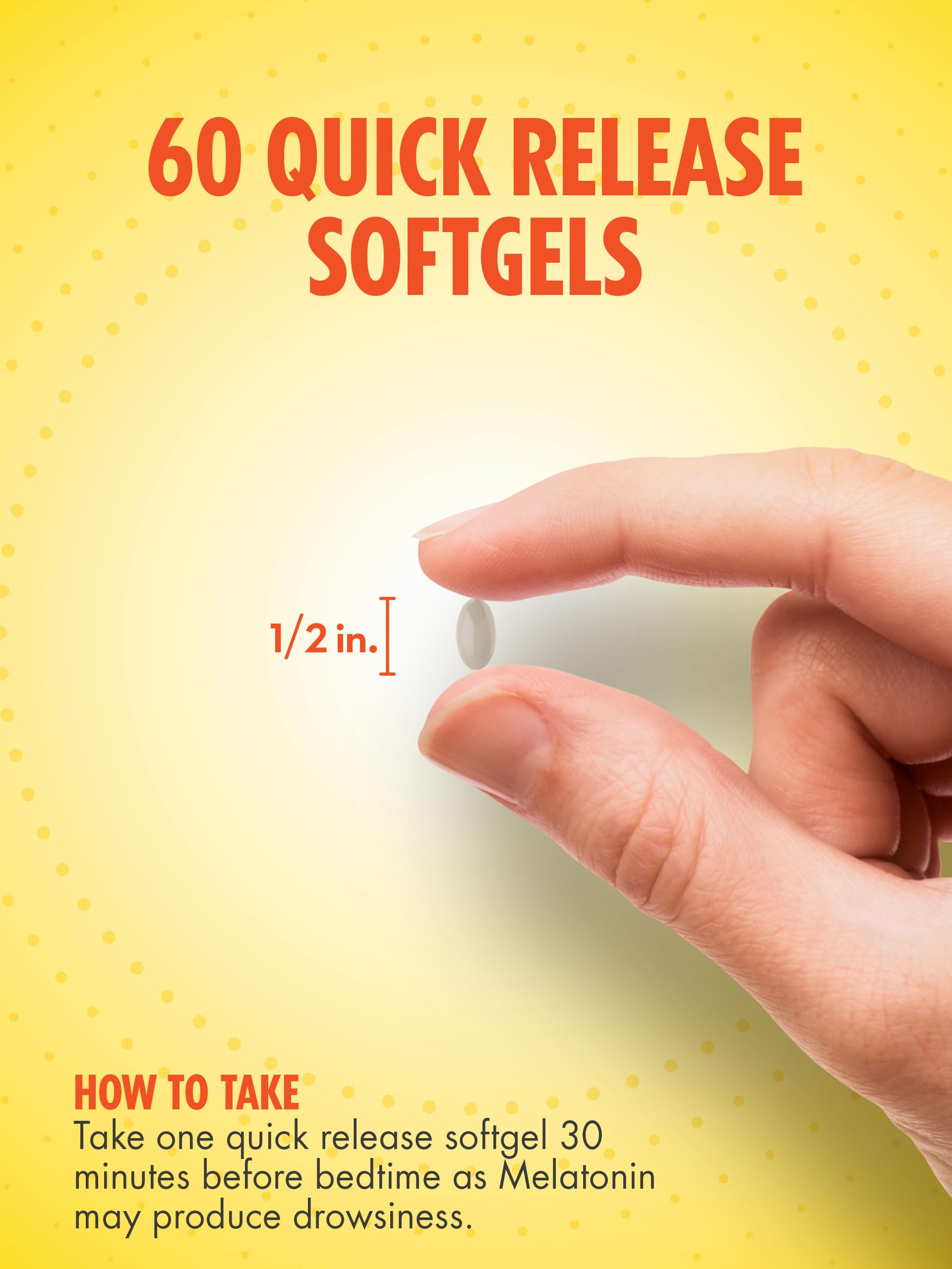 Sundance Melatonin 10mg Softgels lifestyle scene on a bedside table