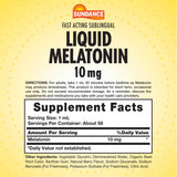 Sundance Melatonin Liquid 10mg Berry Flavour bottle with dropper