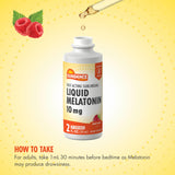 Sundance Melatonin Liquid 10mg Berry Flavour side view