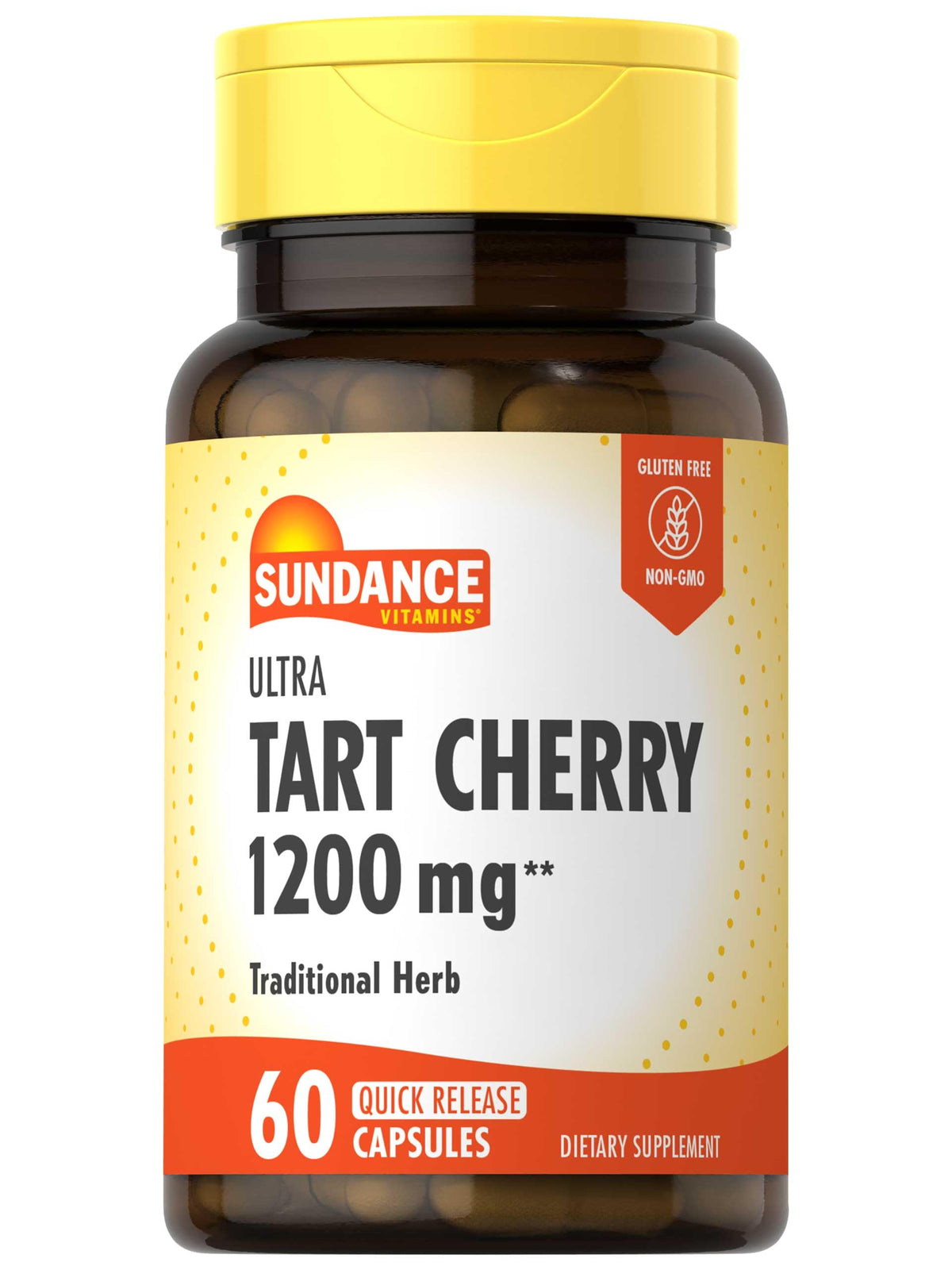 Sundance Tart Cherry Quick Release Capsules front view