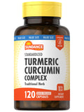 Sundance Turmeric Curcumin Complex 500 mg capsule bottle front view
