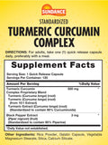 Sundance Turmeric Curcumin Complex 500 mg capsule side view