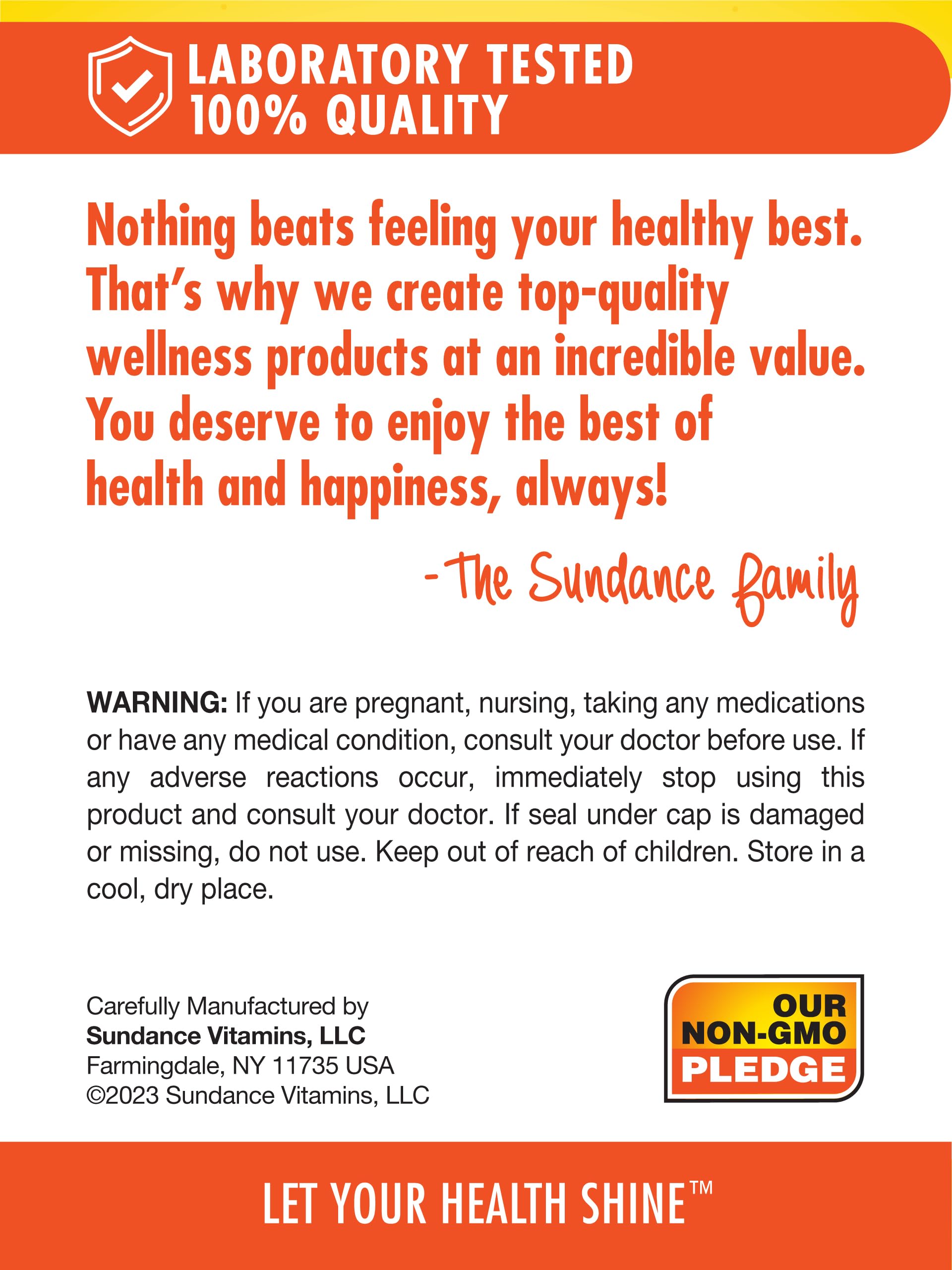 Sundance Vitamin B-1 Tablets 100 mg in a lifestyle setting