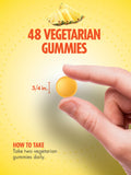 Sundance Vitamin D3 Gummies with a bright sunny background
