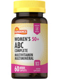 Sundance Women’s 50+ ABC Complete Multivitamin front view with caplet details