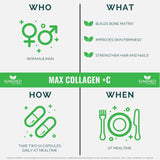 Sundhed Natural Collagen Supplement capsules close-up
