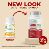 Sundhed Natural CoQ10 Supplement 60g side view